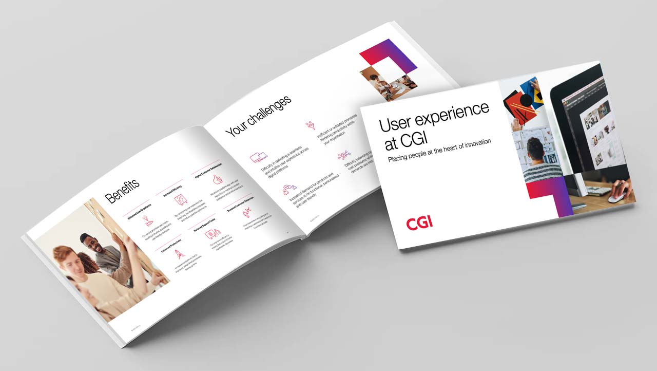 User experience brochure